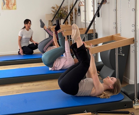 Photo de cours collectif sur wall unit 